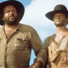 Lo chiamavano Trinità: Bud Spencer e Terence Hill in una scena del film