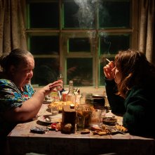 Scompartimento N. 6: Seidi Haarla durante una scena del film