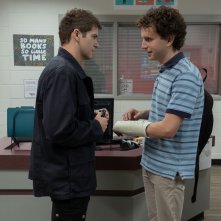 Caro Evan Hansen: Ben Platt, Colton Ryan in una scena del film