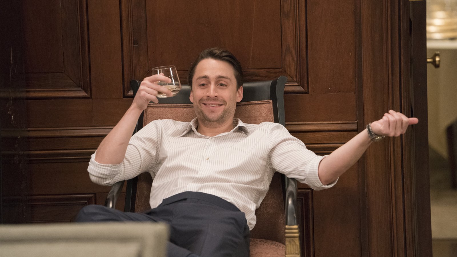 Kieran Culkin fuori dal set