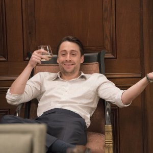 Succession 3:  Kieran Culkin in una scena della serie
