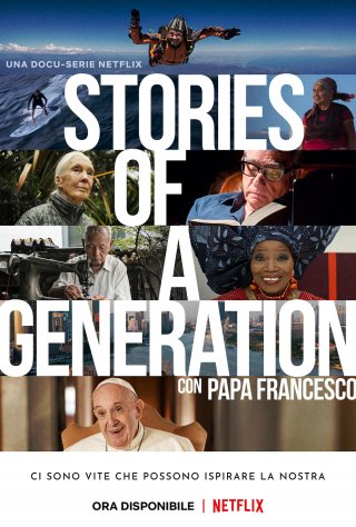 Locandina di Stories of a Generation con Papa Francesco