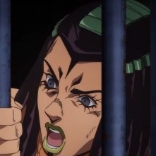 Le bizzarre avventure di JoJo: Stone Ocean, Ermes Costello in una scena dell'anime