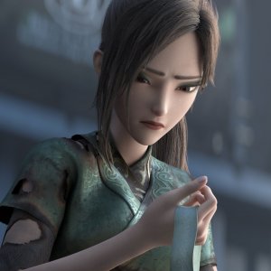 Il serpente verde: una scena del film anime