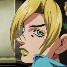 Le bizzarre avventure di JoJo: Stone Ocean, Jolyne Cujoh in una scena dell'anime