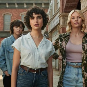 Texas Chainsaw Massacre: un'immagine dei protagonisti