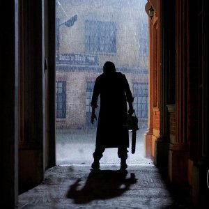 Texas Chainsaw Massacre: un'immagine di Leatherface