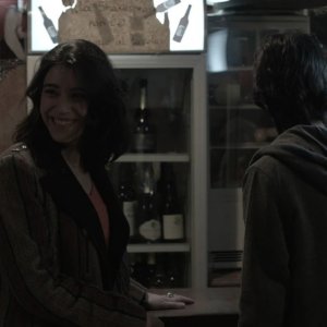 Verso la notte: Alireza Garshasbi insieme a Duné Medros in una scena