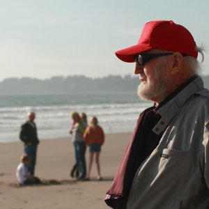 Lawrence: Lawrence Ferlinghetti in una scena del film