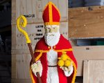 Lego: a Bari San Nicola diventa una statua di mattoncini colorati (VIDEO)