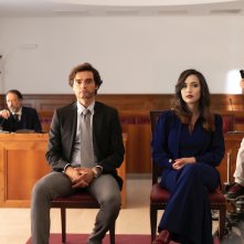 Altri padri: Chiara Francini e Paolo Briguglia in una foto dal set