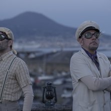 Non ti pago: Sergio Castellitto, Giovanni Ludeno in una scena del film