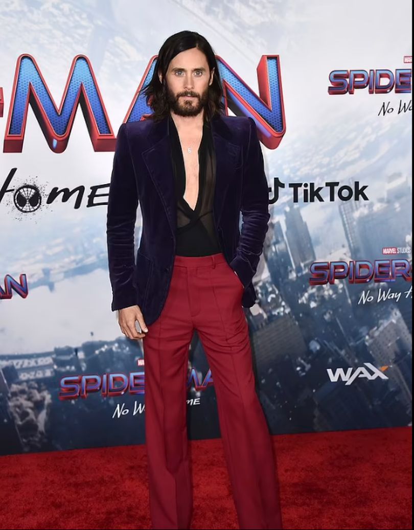 Jared Leto Spider Man No Way Home Premiere 1