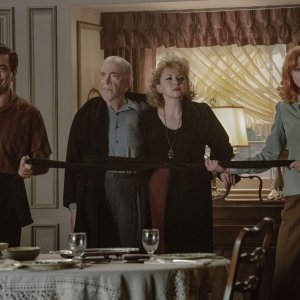 Being the Ricardos: Nicole Kidman, Javier Bardem, J.K. Simmons e Nina Arianda in una scena del film