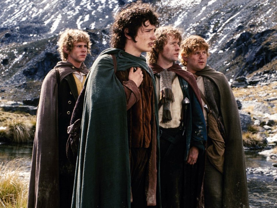 Dominic Monaghan Merry Scene Elijah Wood Frodo