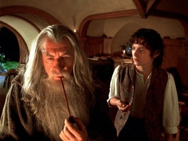 Ian Mckellen Gandalf Elijah Wood Frodo The