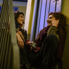 Supereroi: Linda Caridi e Jasmine Trinca in una scena del film