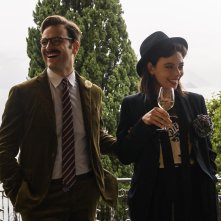 Supereroi: Jasmine Trinca e Alessandro Borghi in una foto del film