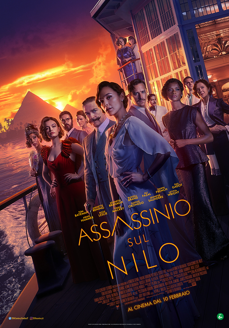Assassinio Nilo Poster Italiano