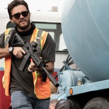 La furia di un uomo - Wrath of man: Scott Eastwood in una scena d'azione
