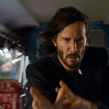 Matrix Resurrections: Keanu Reeves in un momento del film
