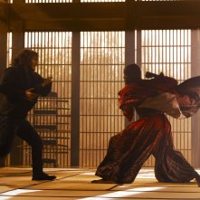 Matrix Resurrections: Keanu Reeves e Yahya Abdul-Mateen II in un'immagine