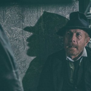 L'uomo dal fiore in bocca: una scena del film