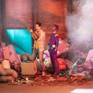 Me Contro Te Il Film - Persi nel tempo: Luigi Calagna con Pierpaolo Zizzi in una scena