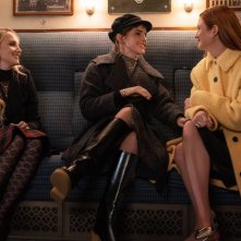 Harry Potter 20th Anniversary: Return to Hogwarts, Emma Watson, Evanna Lynch e Bonnie Wright in una scena del film