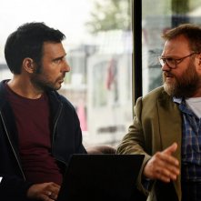 Lasciarsi un giorno a Roma: Edoardo Leo e Stefano Fresi in una scena del film