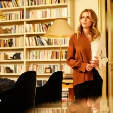 Lasciarsi un giorno a Roma: Claudia Gerini in una scena