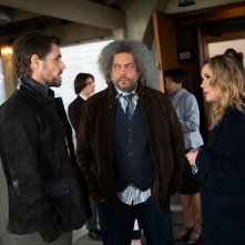 Brazen: Alyssa Milano, Sam Page e Malachi Weir in una scena del film