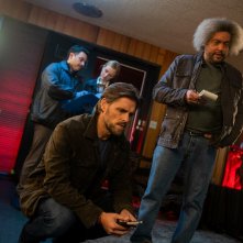 Brazen: Sam Page e Malachi Weir in una scena del film