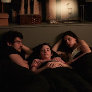 La crociata: Laetitia Casta, Joseph Engel e Louis Garrel in una scena