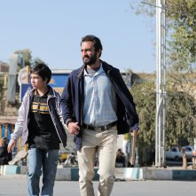 Un eroe: Amir Jadidi in una sequenza del film