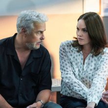 CSI: Vegas - William Patersen e Jorja Fox in una scena della serie