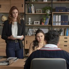 Rebelde: Estefania Villareal in una scena della serie Netflix