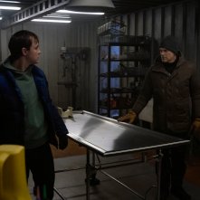 Dexter: New Blood, Jack Alcott con Michael C. Hall in una scena del nono episodio