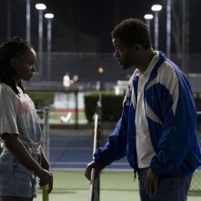 Una famiglia vincente - King Richard: Will Smith e Saniyya Sidney in una scena del film