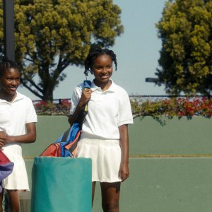 Una famiglia vincente - King Richard: Saniyya Sidney, Demi Singleton in una scena del film