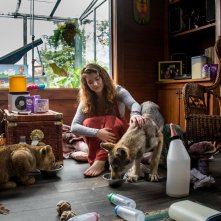 Il lupo e il leone: Molly Kunz durante una scena del film