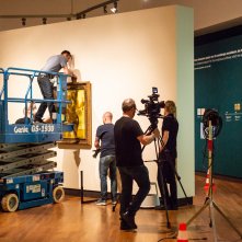 Van Gogh - I Girasoli: una foto dal set del film