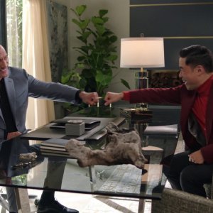 Young Rock: Dwayne Johnson in una scena