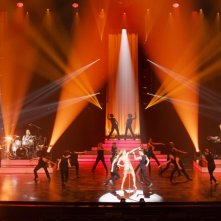 Aline - La voce dell'amore: Valérie Lemercier in una sequenza del film