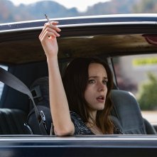 L'ora del crepuscolo: Stacy Martin durante una scena