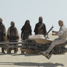 The Book of Boba Fett, Temuera Morrison in un momento della serie di Star Wars