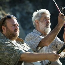 I delitti del BarLume: Alessandro Benvenuti e Stefano Fresi a pesca