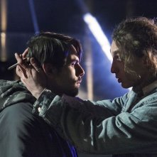 La notte più lunga dell'anno: Francesco Di Napoli e Michele Eburnea in una scena del film