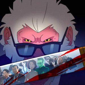 Hit-Monkey: una scena della serie animata Marvel