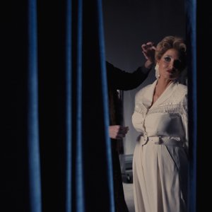 Gli occhi di Tammy Faye: Jessica Chastain in un'immagine